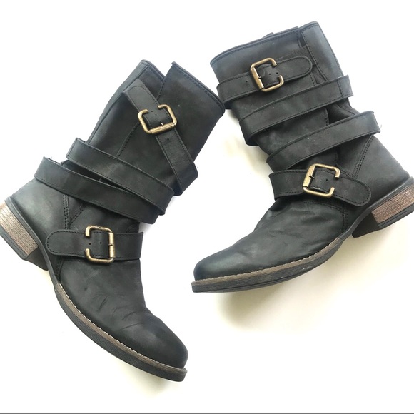 Steve Madden women’s brewzzer motorcycle boot 11 - Picture 3 of 8